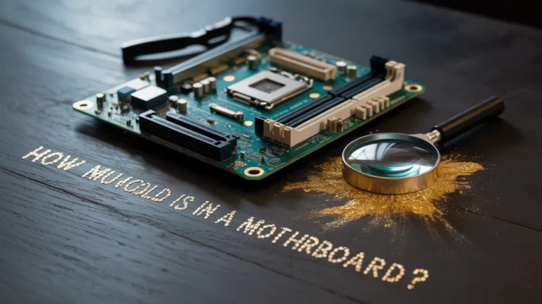 How Much Gold Is in a Motherboard