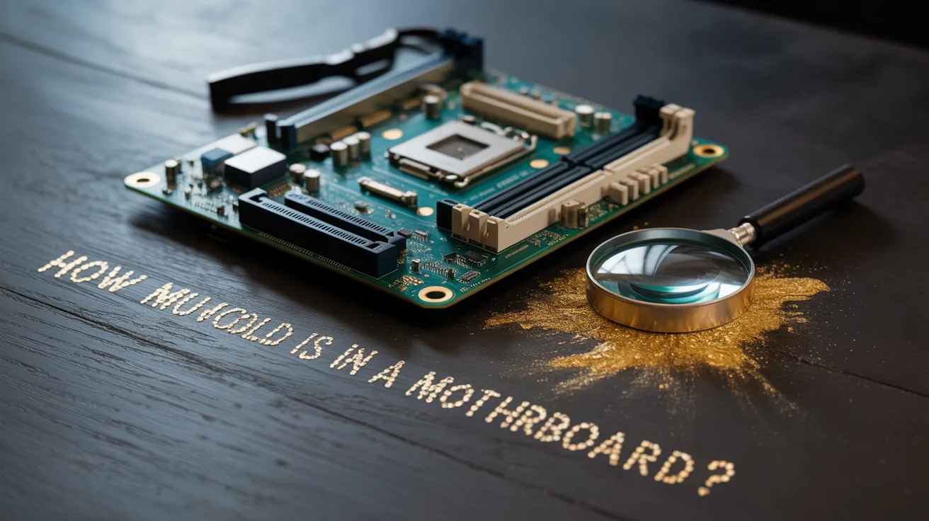 How Much Gold Is in a Motherboard