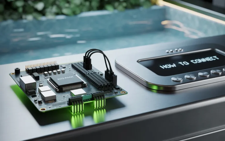 How to Connect an Eco Pack Motherboard to a Spa