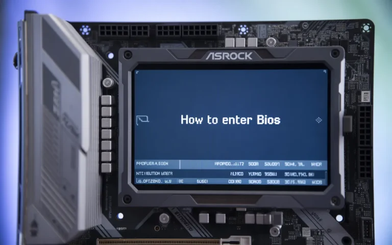 How to Enter BIOS on ASRock Motherboard