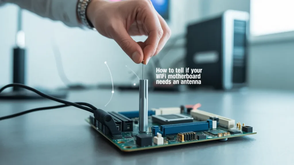 How to Tell If Your WiFi Motherboard Needs an Antenna