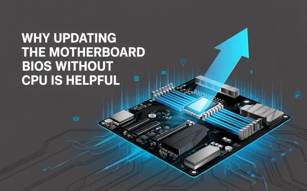 Why Updating the Motherboard BIOS Without CPU is Helpful